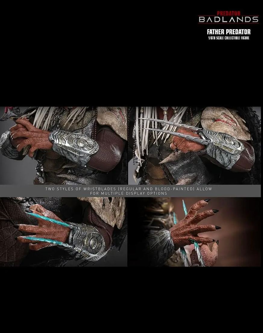 Hottoys - Father Predator 1/6 Action Figure MMS863 Licensed Statue