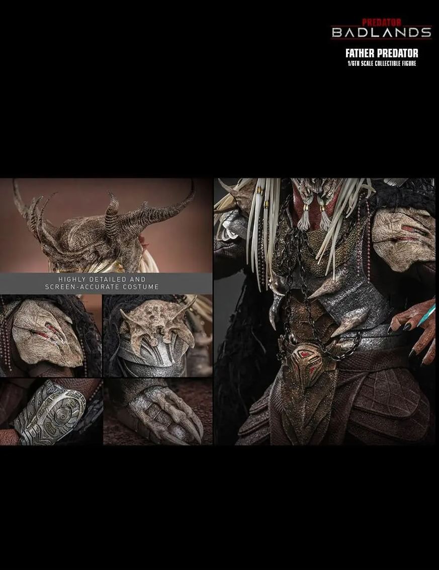 Hottoys - Father Predator 1/6 Action Figure MMS863 Licensed Statue