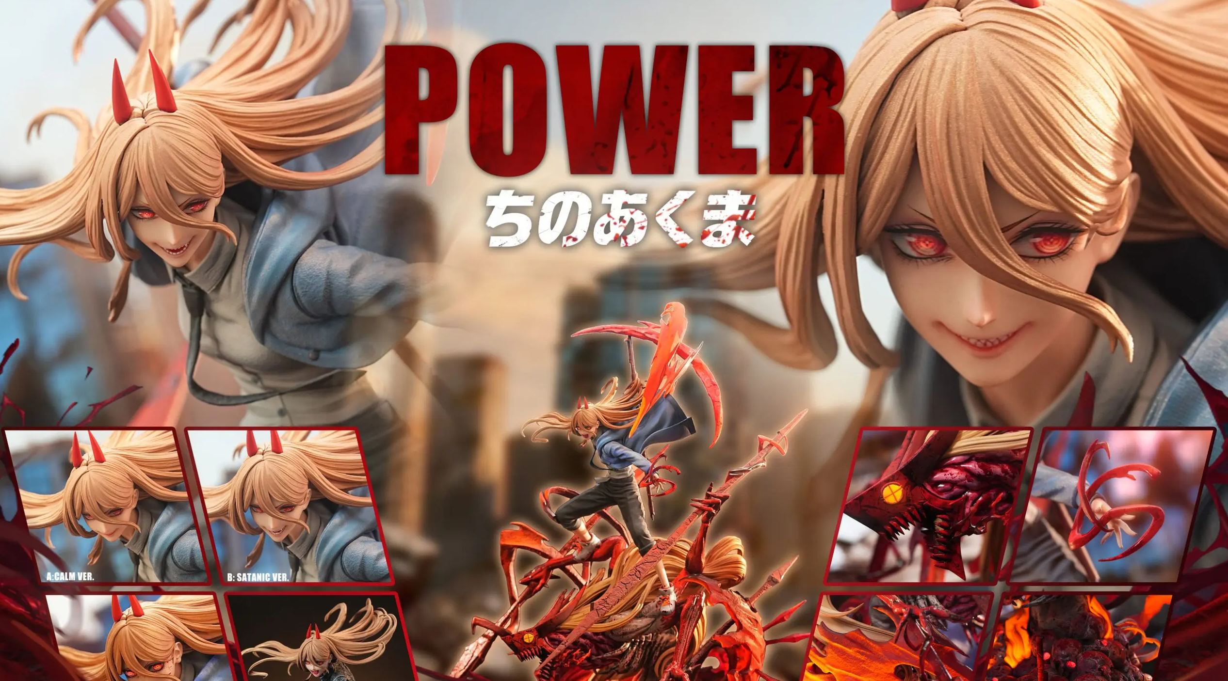 Hera Studio - Blood Fiend Power Chainsaw Man Statue