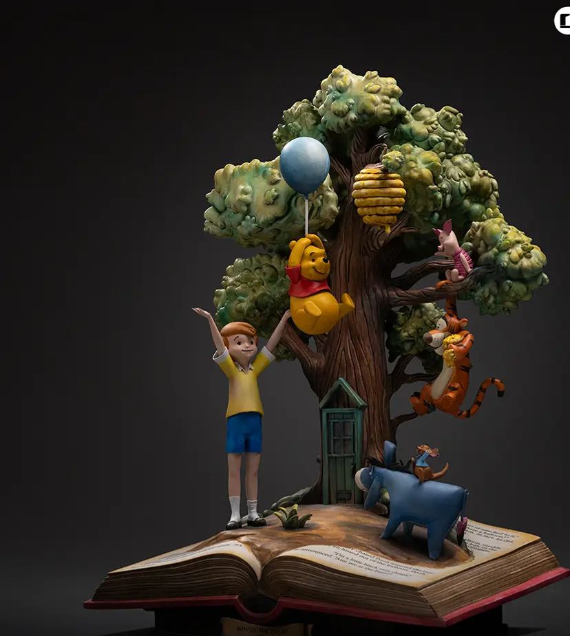 Iron Studio - Winnie the Pooh and Friends 100th Anniversary Disney Classics Deluxe Art Scale  DSNEY125126-10 Licensed Statue