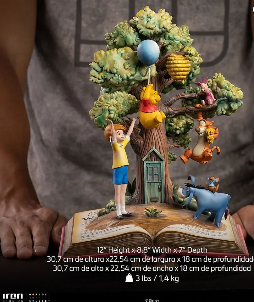 Iron Studio - Winnie the Pooh and Friends 100th Anniversary Disney Classics Deluxe Art Scale  DSNEY125126-10 Licensed Statue