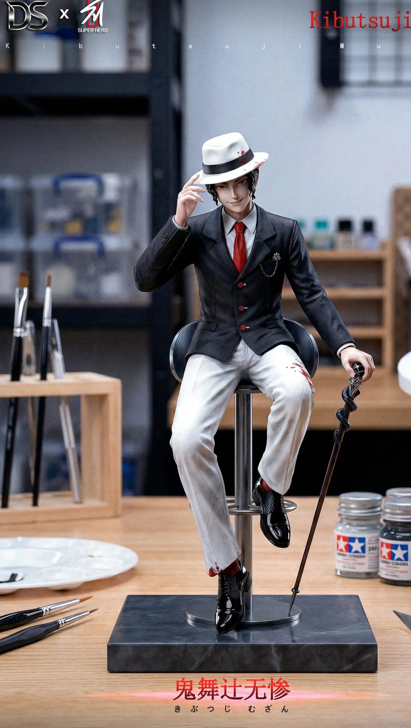 DS Studio X SUPER HERO Studio - Suit Series #01 Muzan Kibutsuji Demon Slayer Statue