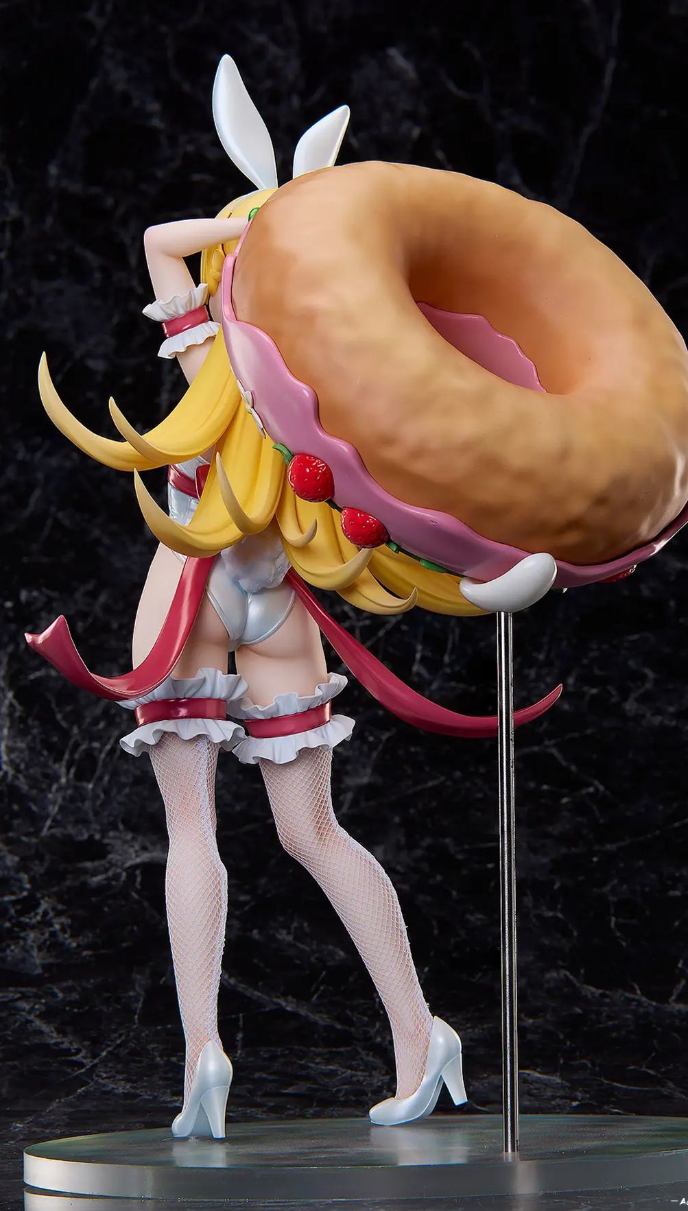 A DIMENSION - Monogatari Series Shinobu Oshino White Bunny Ver. 1/4 Complete Figure (Licensed) Statue 