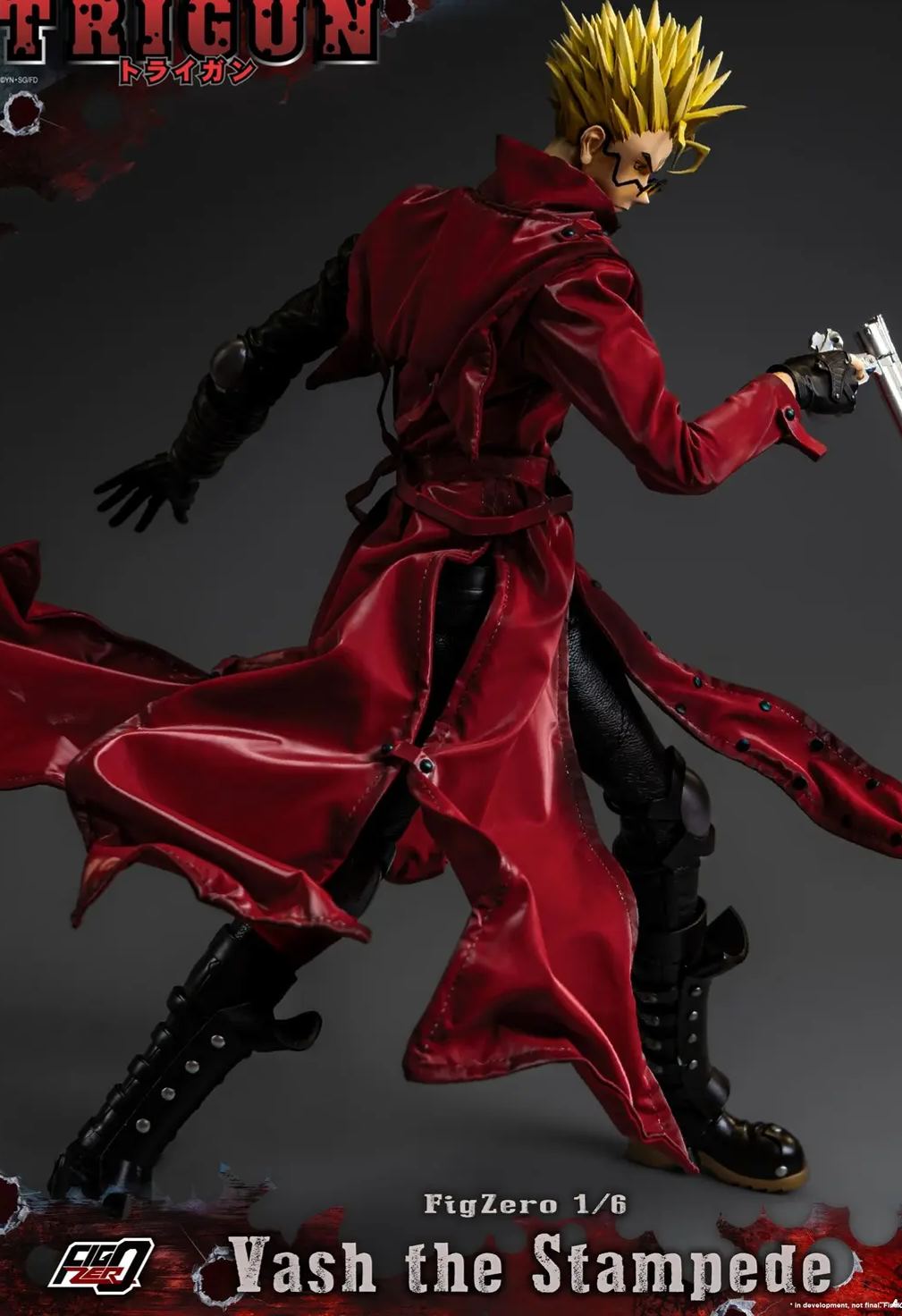 Threezero - TRIGUN FigZero 1/6 Vash the Stampede 3Z05880C0 Licensed Statue