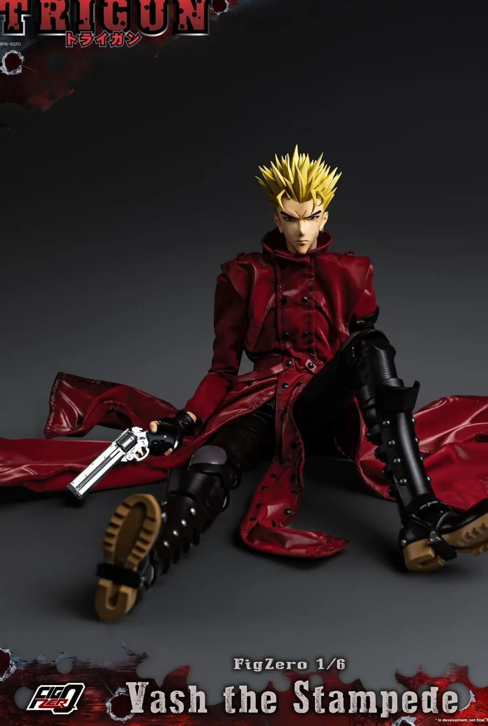 Threezero - TRIGUN FigZero 1/6 Vash the Stampede 3Z05880C0 Licensed Statue