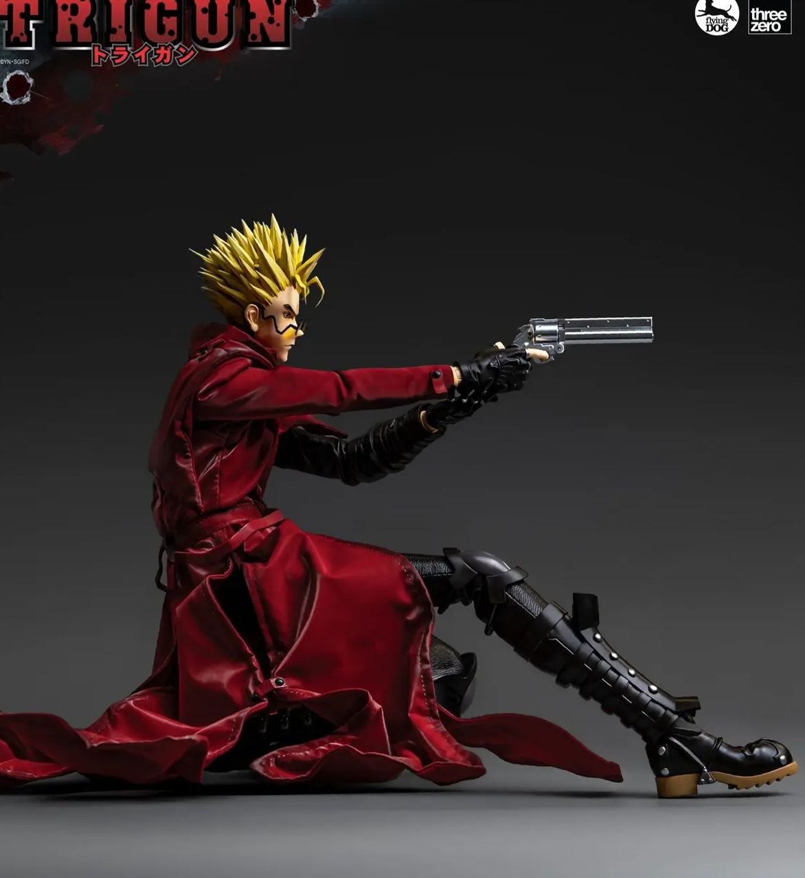 Threezero - TRIGUN FigZero 1/6 Vash the Stampede 3Z05880C0 Licensed Statue