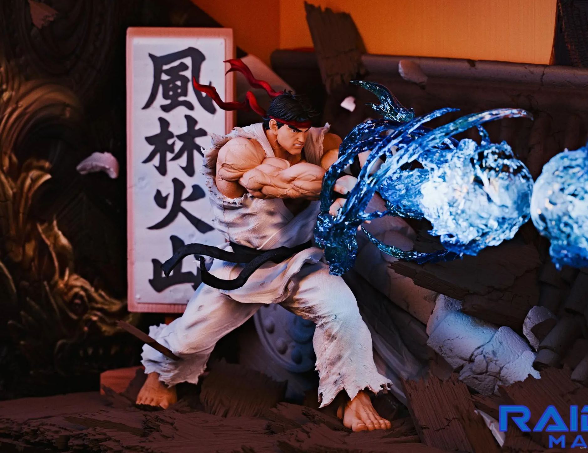 Raidas Mask Studio - Impact Showdown Ken X Ryu Street Fighter Statue