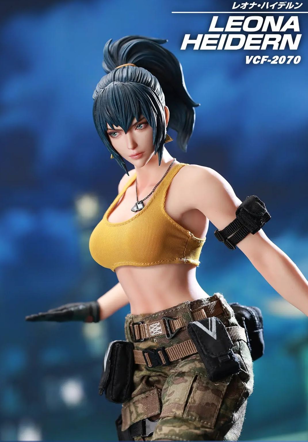 VERYCOOL - 1/6 The King of Fighters XIV Leona Heidern Action Figure VCF-2070 Licensed Statue