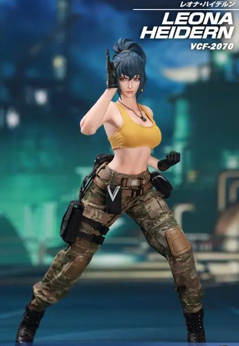 VERYCOOL - 1/6 The King of Fighters XIV Leona Heidern Action Figure VCF-2070 Licensed Statue