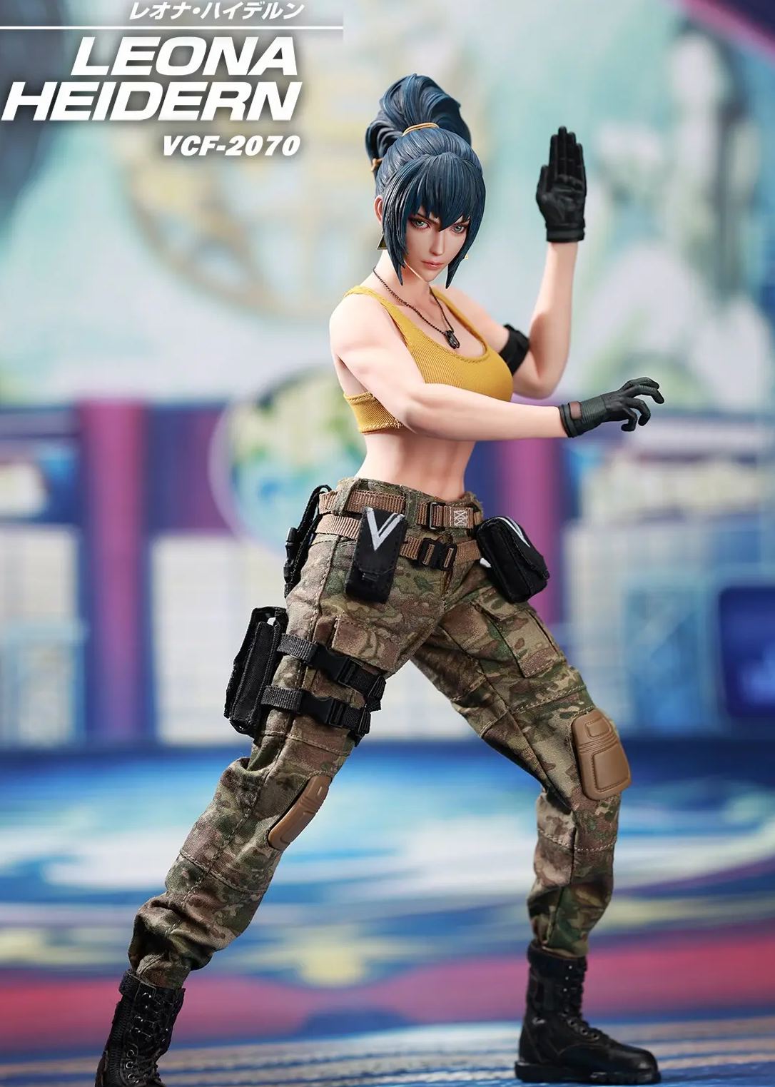 VERYCOOL - 1/6 The King of Fighters XIV Leona Heidern Action Figure VCF-2070 Licensed Statue
