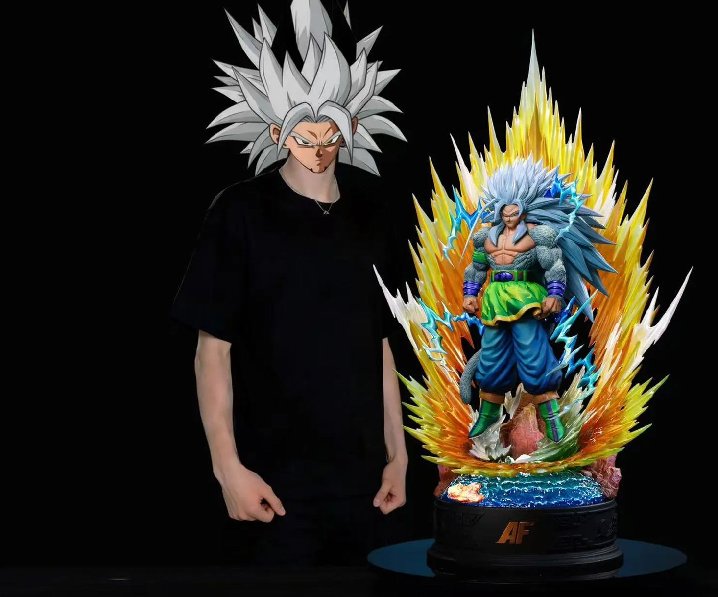 YAMCHA Studio - Son Goku Super Saiyan 5 Dragon Ball Statue 
