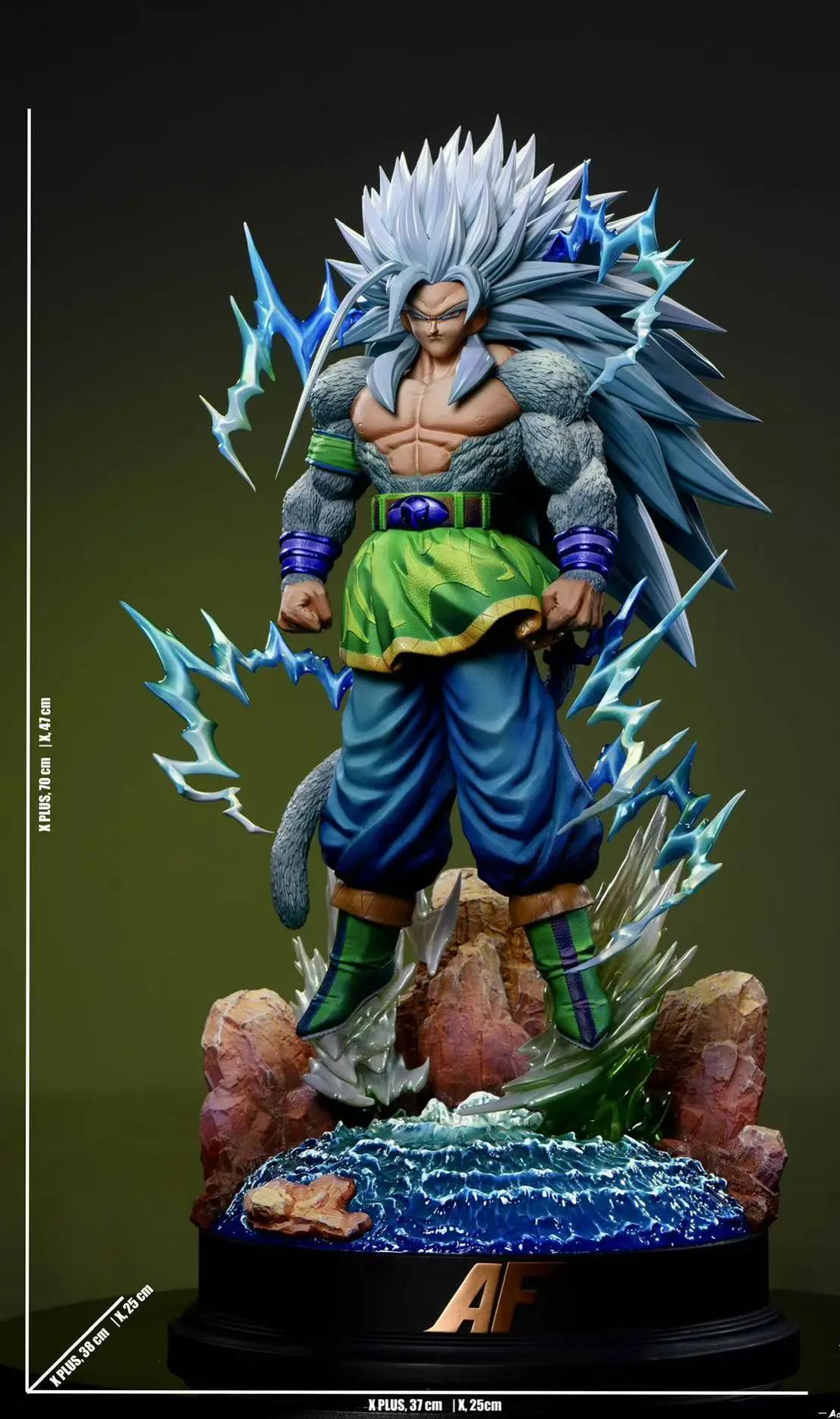 YAMCHA Studio - Son Goku Super Saiyan 5 Dragon Ball Statue 