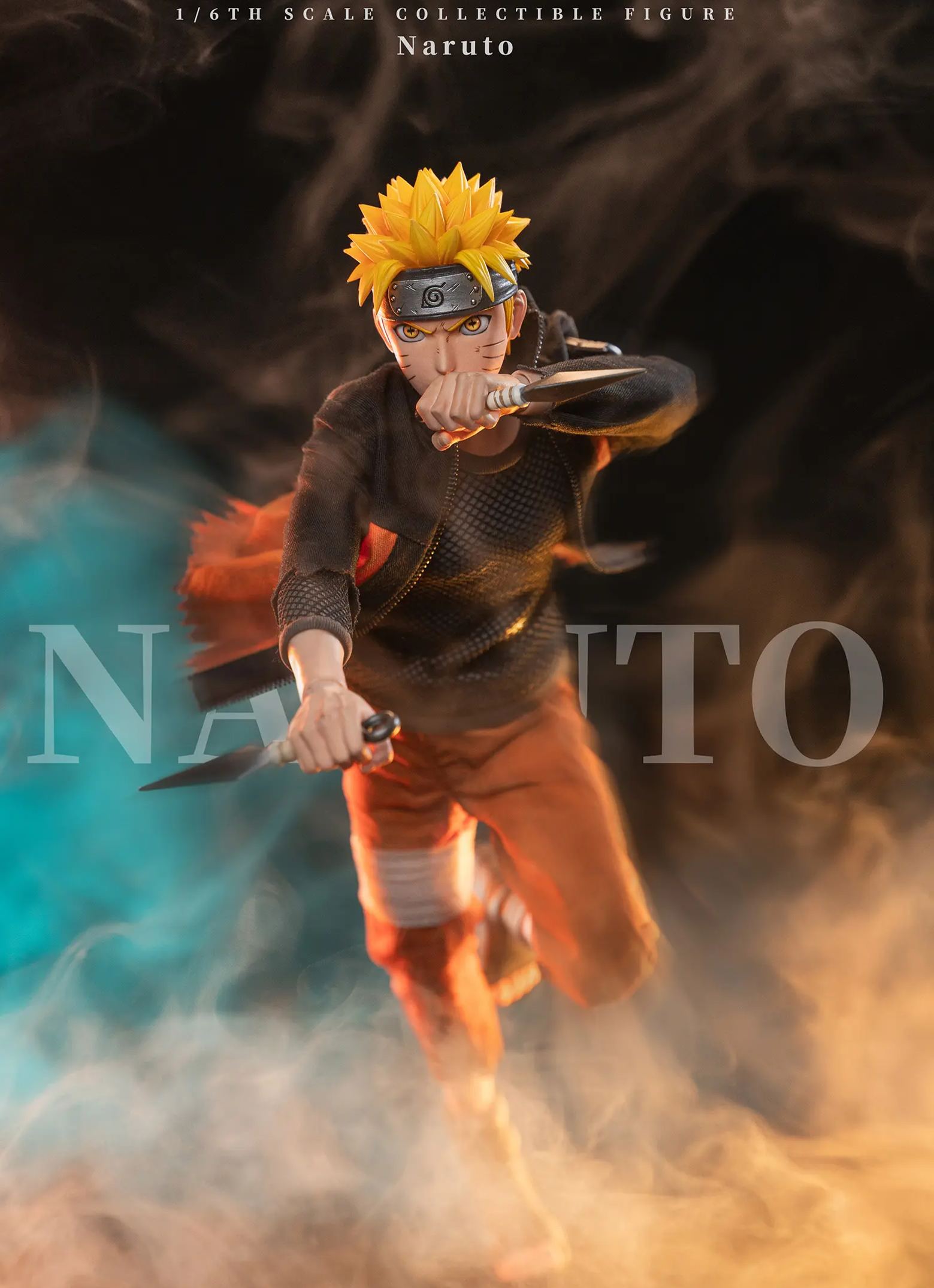 ROCKETTOYS Studio - Naruto Shippuden Naruto Uzumaki Sage Mode Ver. X Battle Damage Ver. 1/6 Action Figure Licensed