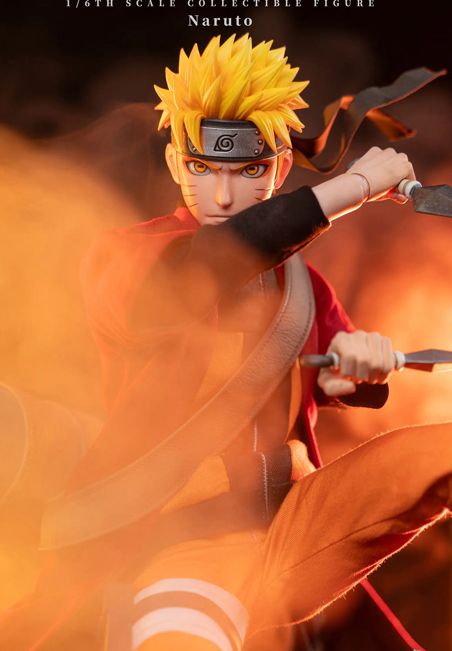ROCKETTOYS Studio - Naruto Shippuden Naruto Uzumaki Sage Mode Ver. X Battle Damage Ver. 1/6 Action Figure Licensed