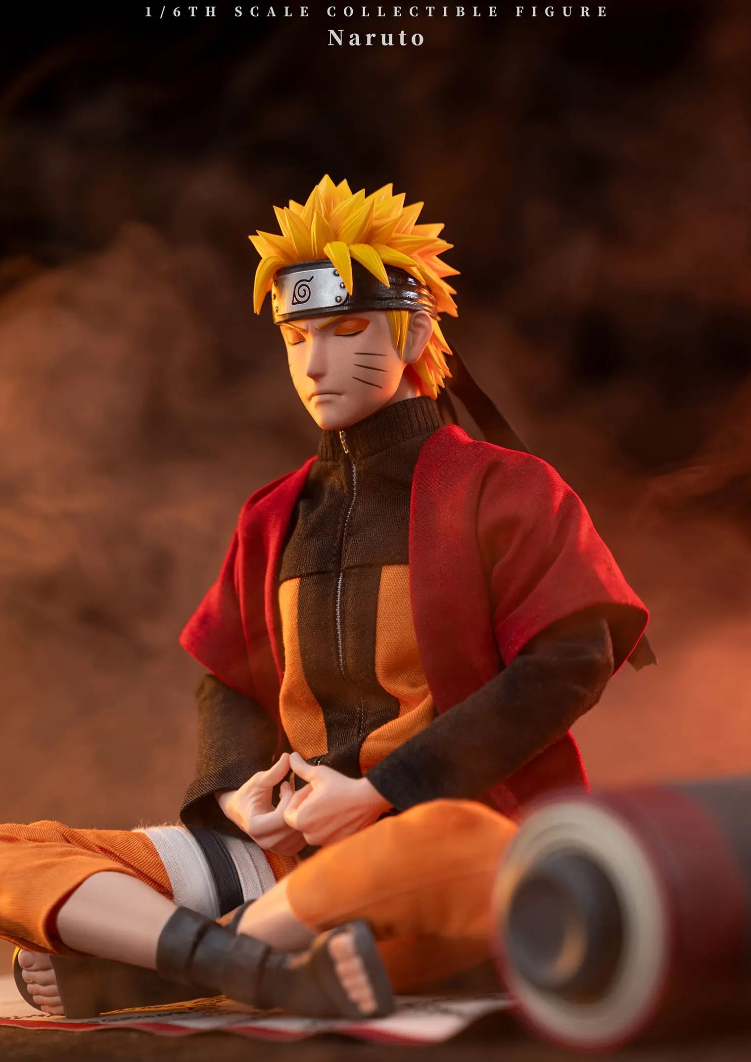 ROCKETTOYS Studio - Naruto Shippuden Naruto Uzumaki Sage Mode Ver. X Battle Damage Ver. 1/6 Action Figure Licensed