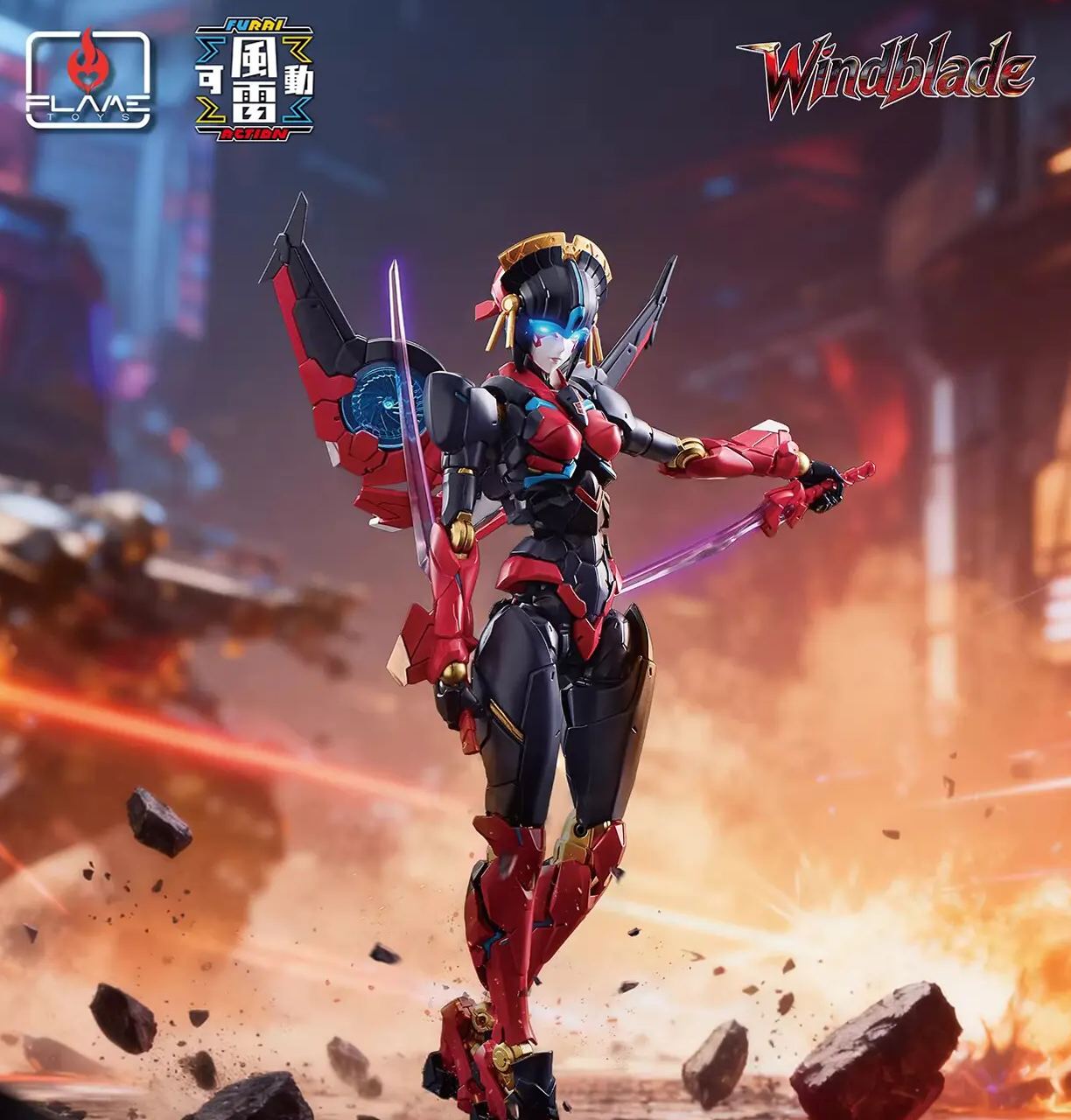 Sentinel Studio X Flametoys - WindBlade Model Kit Licensed Statue 