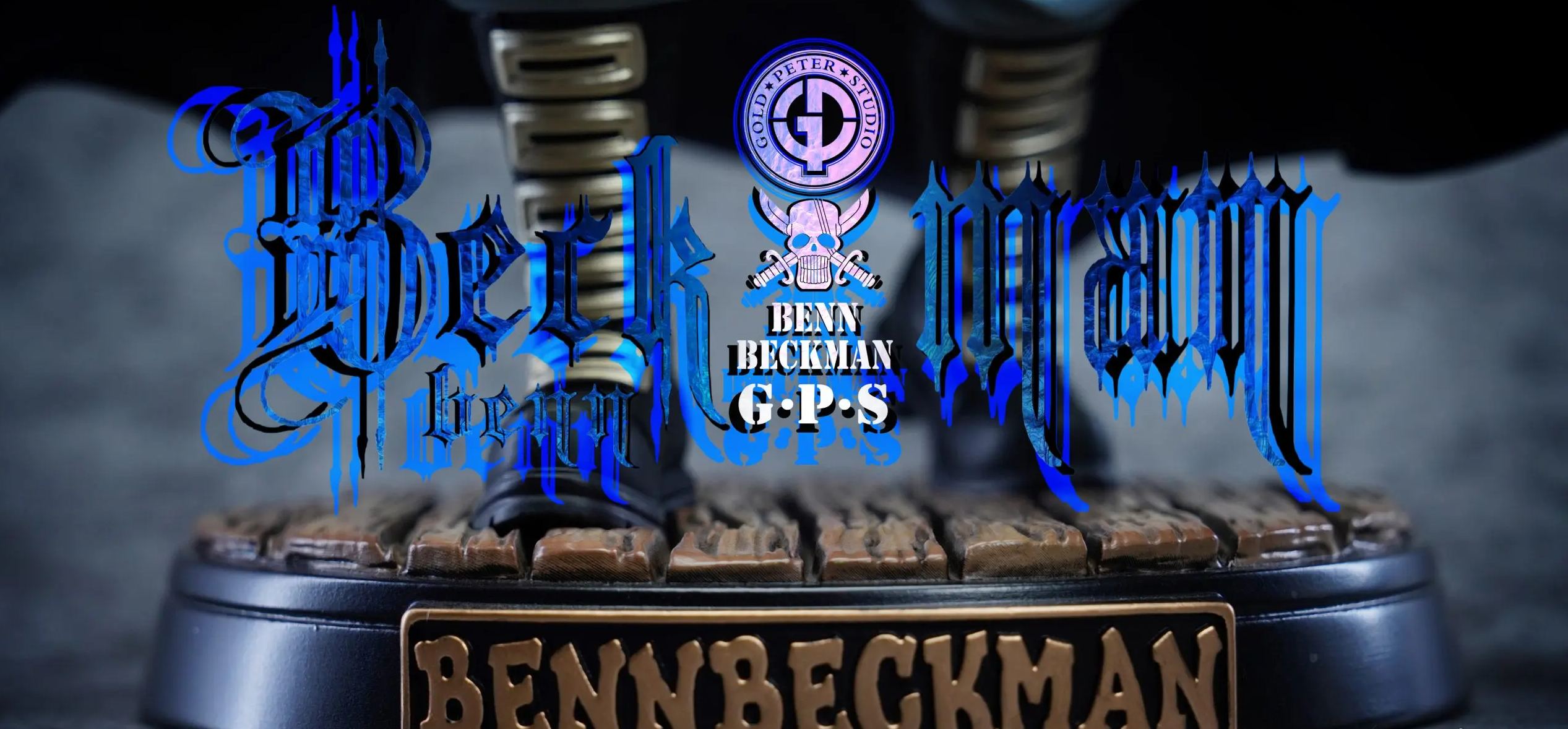 Gold Peter Studio - Benn Beckman Red Hair Pirates One Piece Statue 