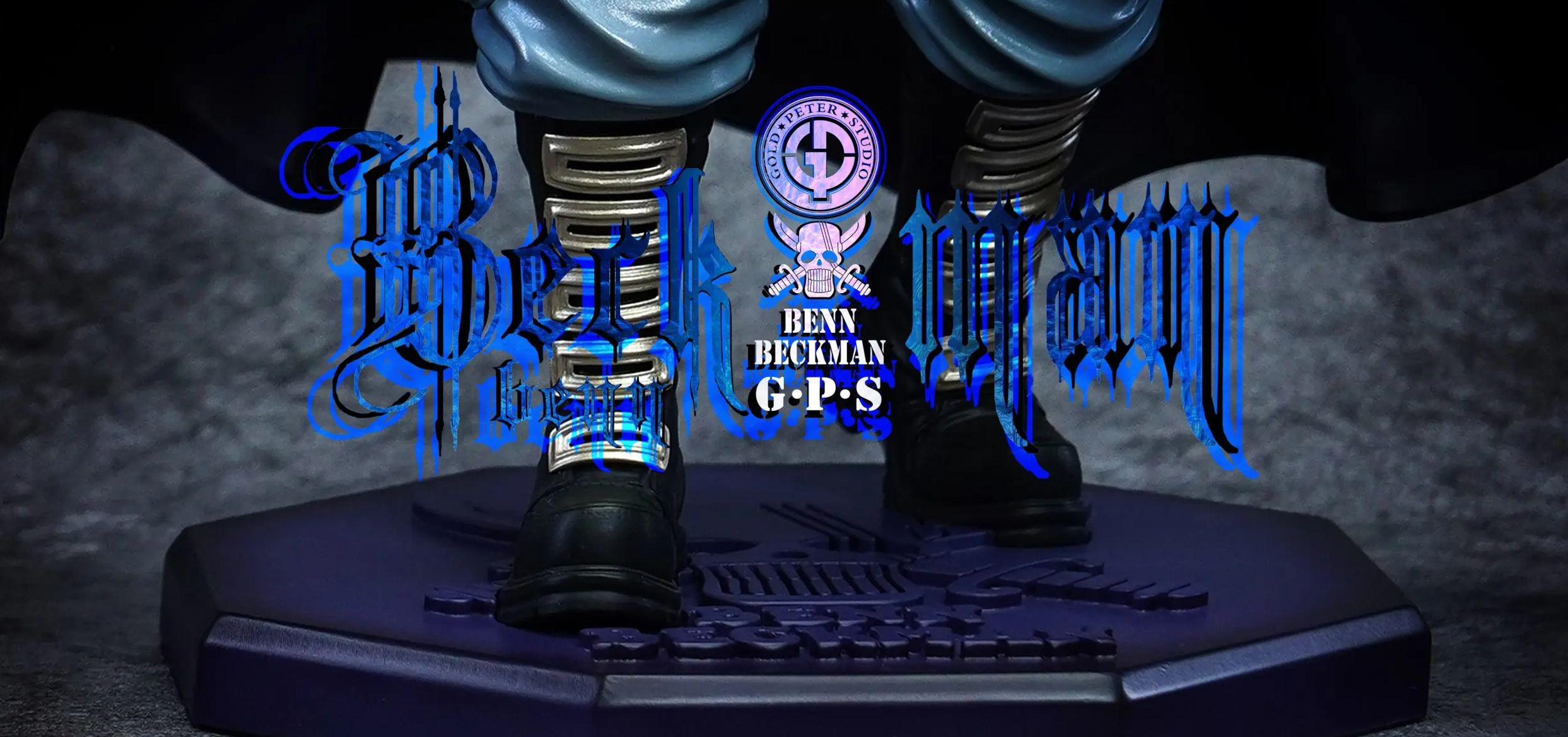 Gold Peter Studio - Benn Beckman Red Hair Pirates One Piece Statue 