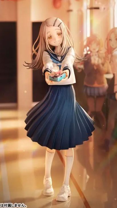 Neonmax - Gakuen iDOLM@STER Hiro Shinosawa Happy Mille-feuille Ver. 1/7 Complete Figure Licensed Statue 