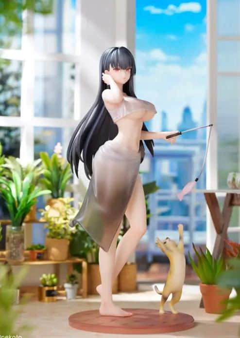NEKOTTO - Cat-Playing Girl Kioto 1/6 Scale Figure Licensed