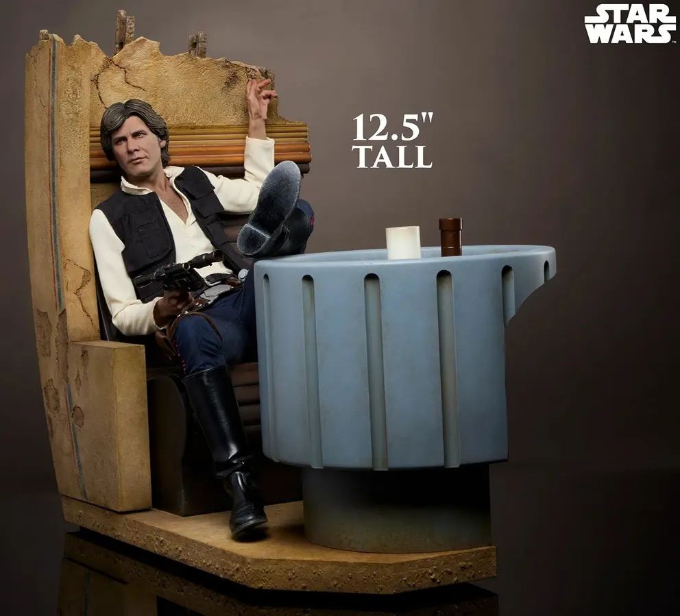 Sideshow Collectibles - Star Wars Han Solo: Sorry About the Mess Statue 300882 Licensed