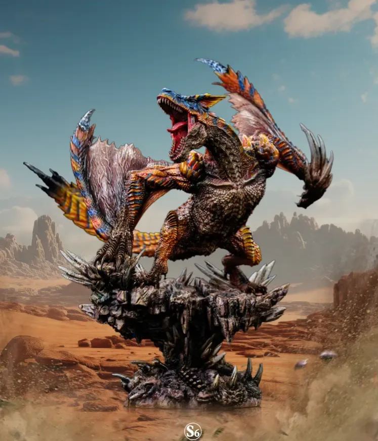 S6 Studio - Tigrex Monster Hunter Statue