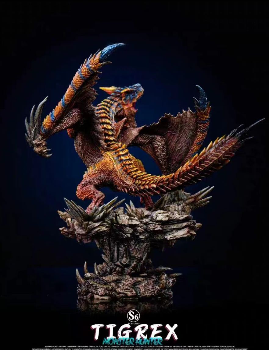 S6 Studio - Tigrex Monster Hunter Statue