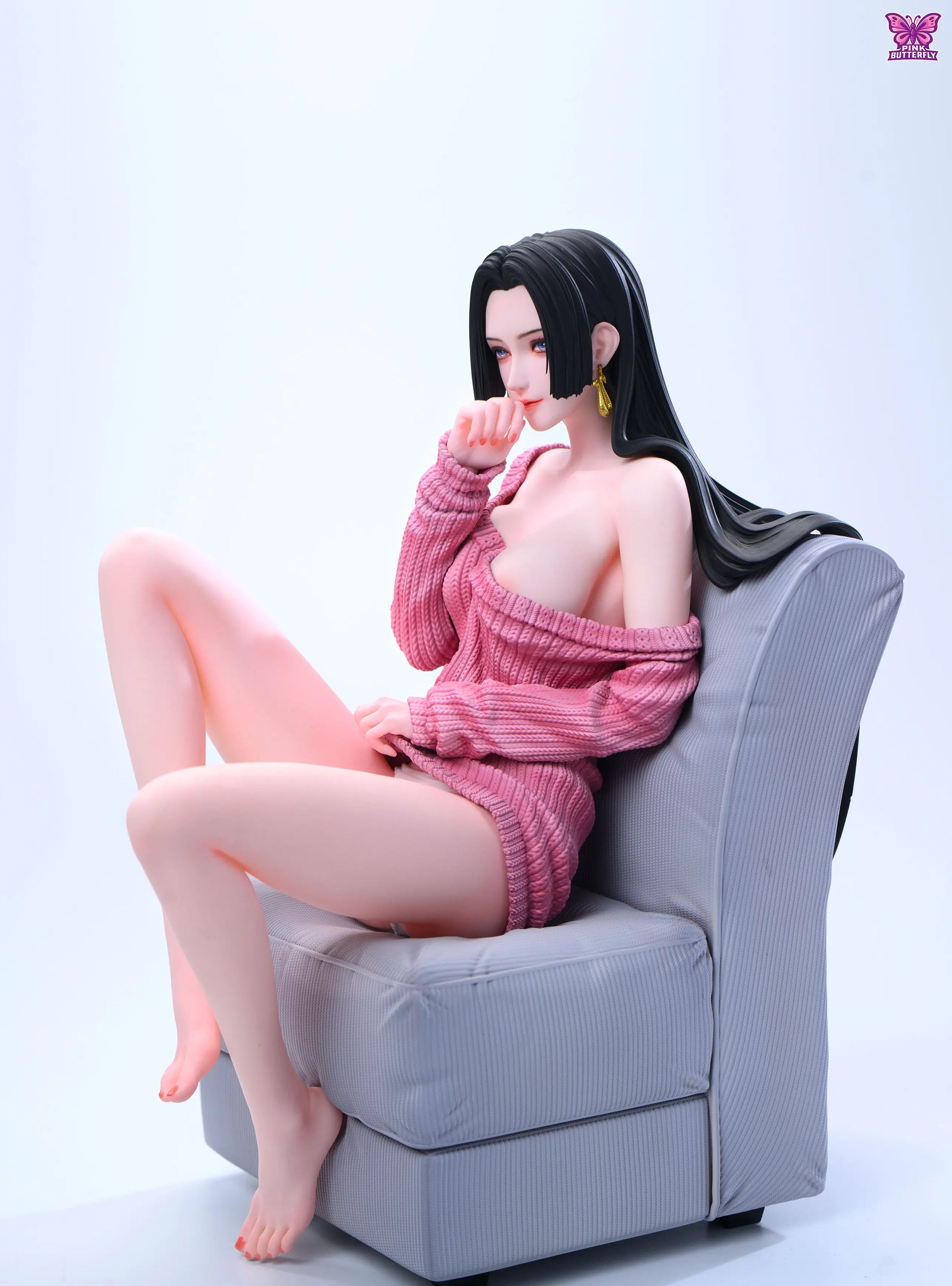 PINK BUTTERFLY Studio - Boa Hancock One Piece Statue