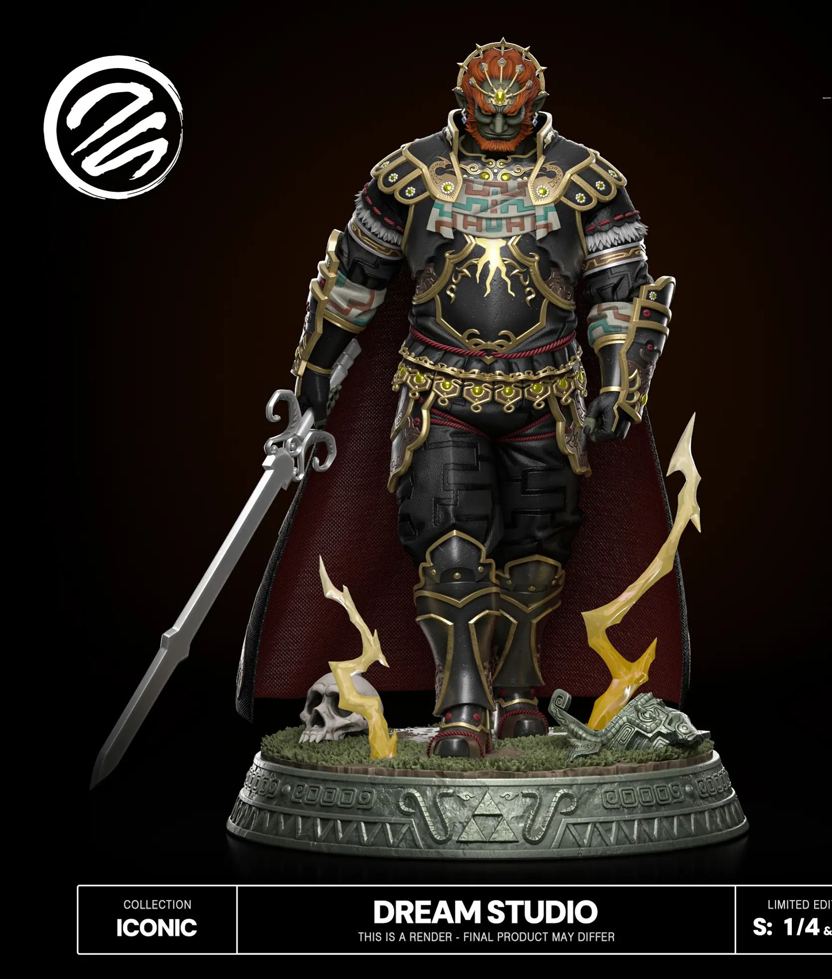 Dream Studio - Ganondorf TP The Legend of Zelda Statue