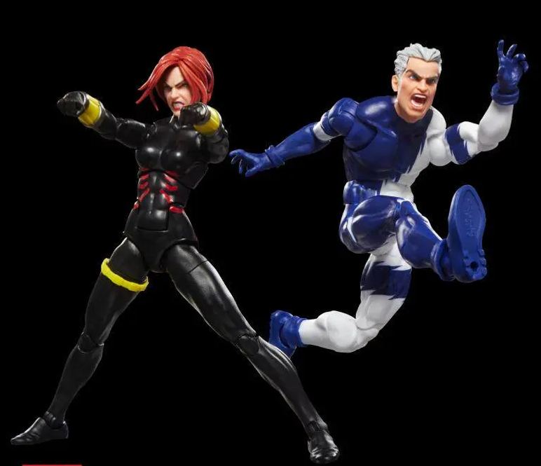 Hasbro Studio - Avengers - Black Widow X Quicksilver 1/12 Scale Action Figure Licensed Statue