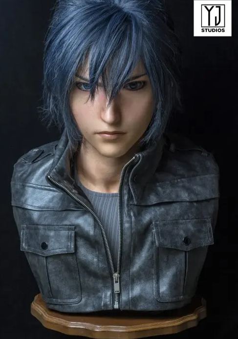 YJ Studio - Noctis Lucis Caelum 1/1 Bust Final Fantasy 15 Statue