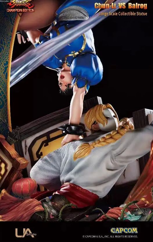 UNiQUE ART STUDIO Street Fighter V Chun Li vs Balrog  Licensed