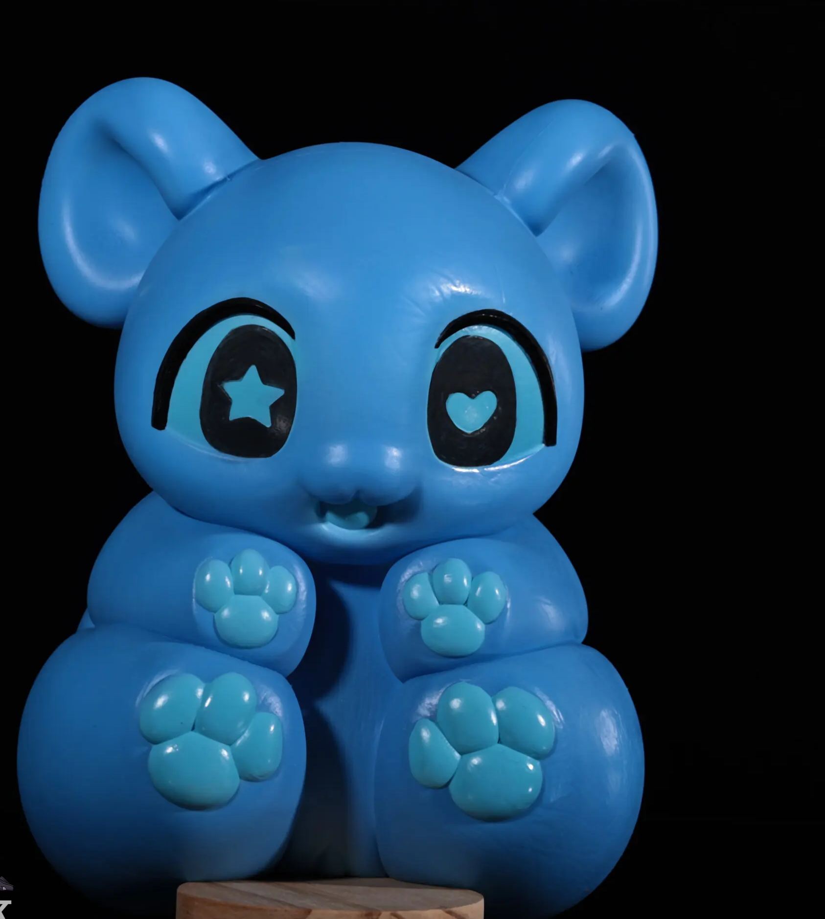 Spirit Demon Studio Soft Rice Cake Bear Silicone Figure