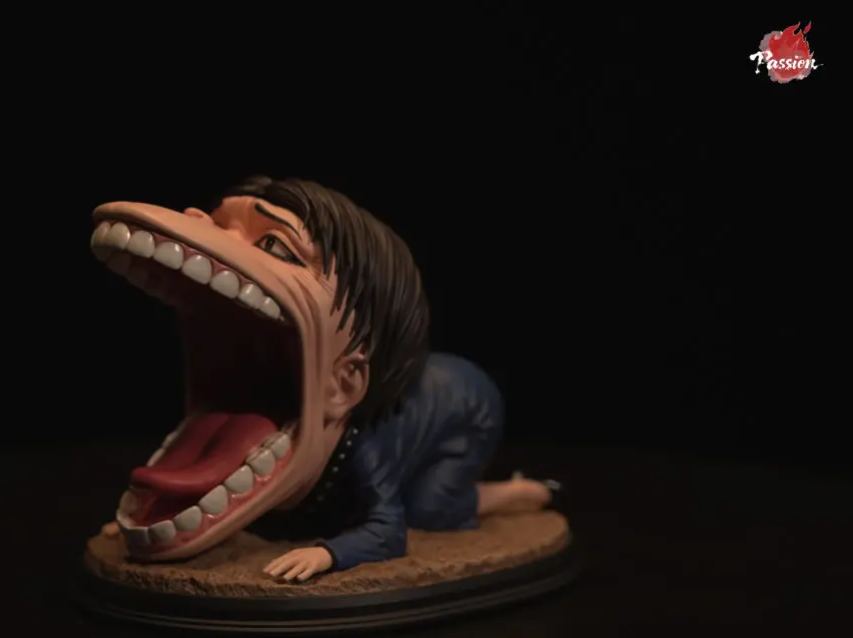 Passion Studio Cart Titan COS Takaichi Attack on Titan statue