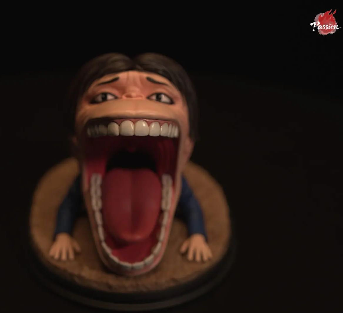 Passion Studio Cart Titan COS Takaichi Attack on Titan statue