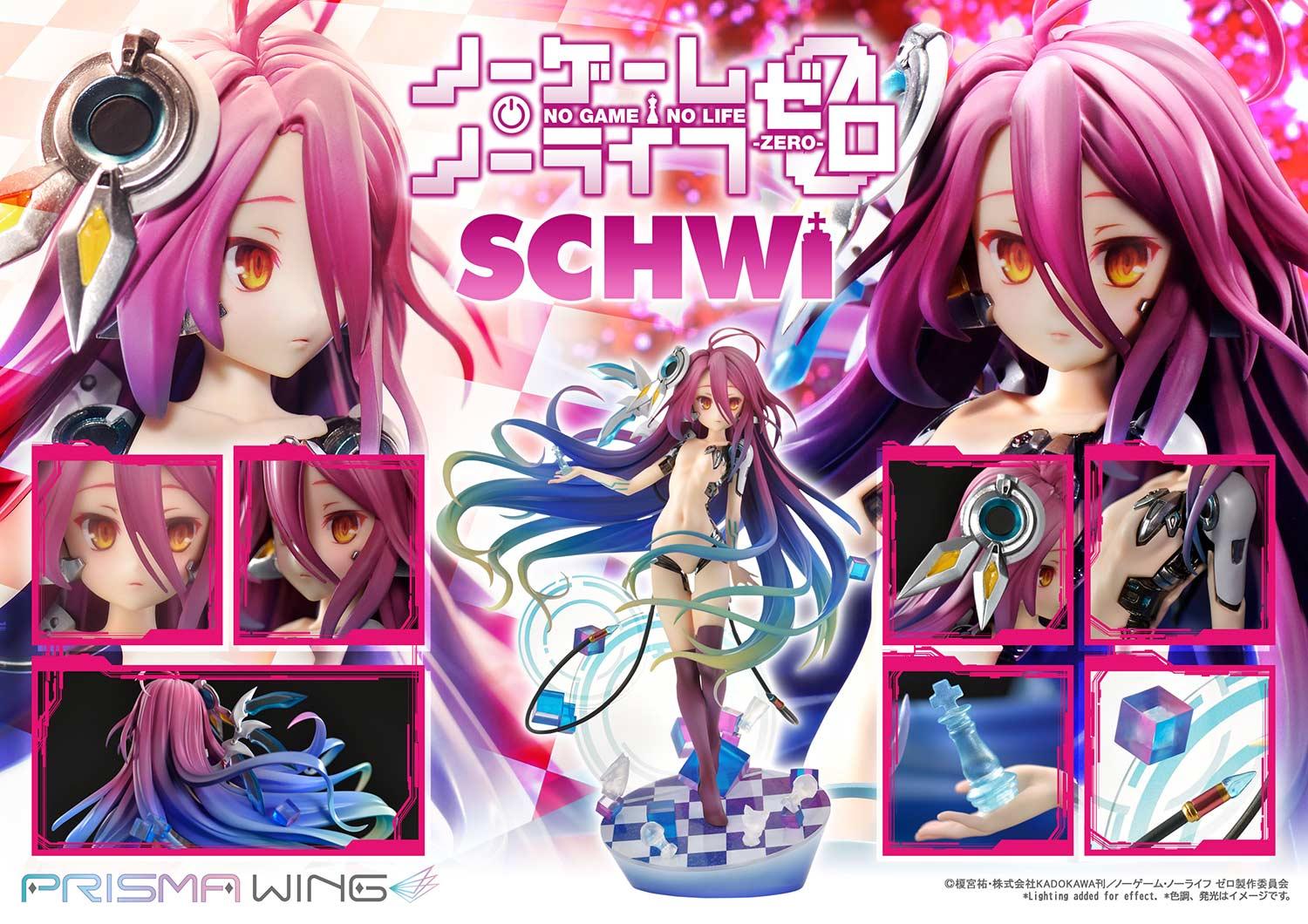 Prime 1 Studio & PRISMA WING Collection - PRISMA WING NO GAME NO LIFE -ZERO- Schwi PWNGNL-02P (Licensed)