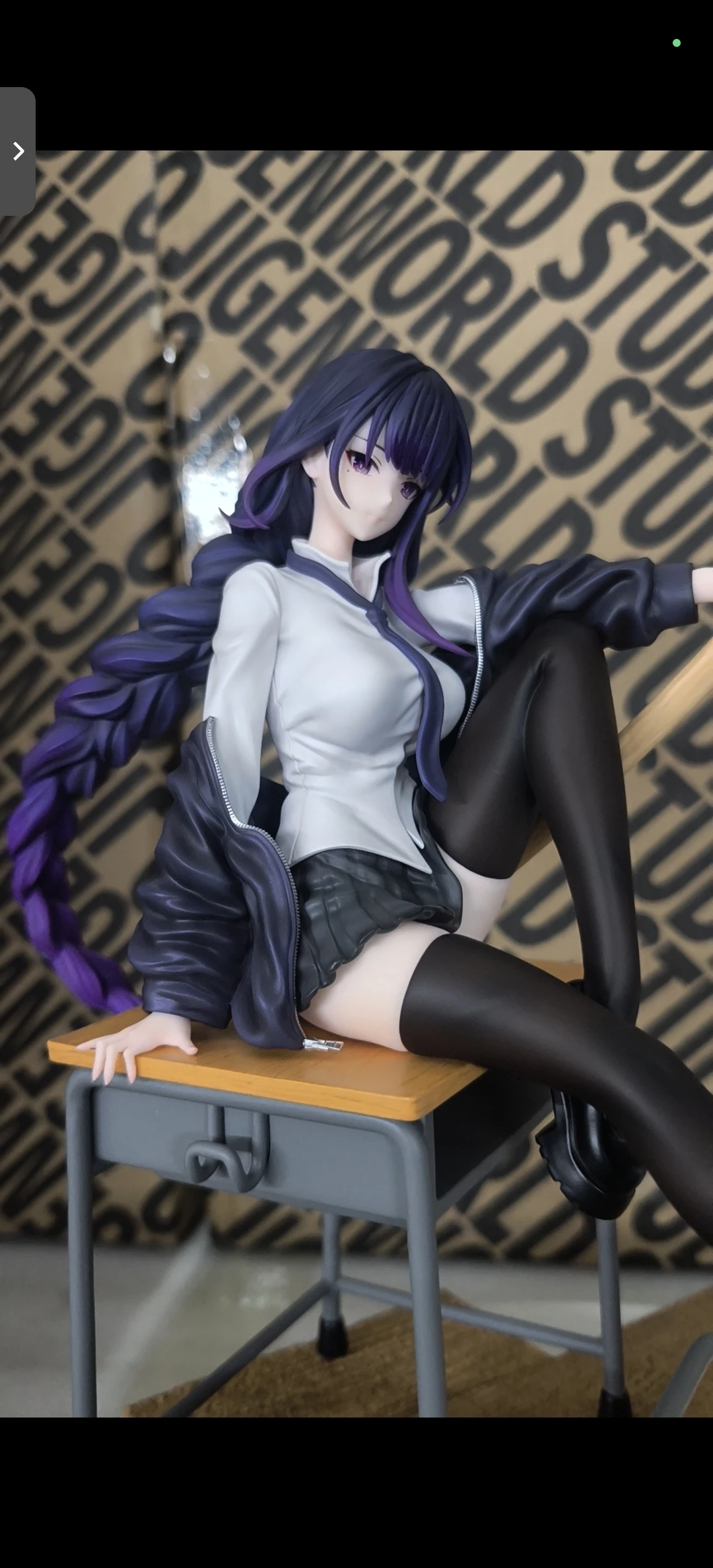 Jigenworld Studio - Raiden Shogun School Uniform Series Genshin Impact Statue