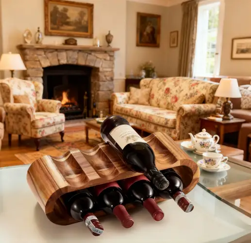 wine rack as a housewarming gift