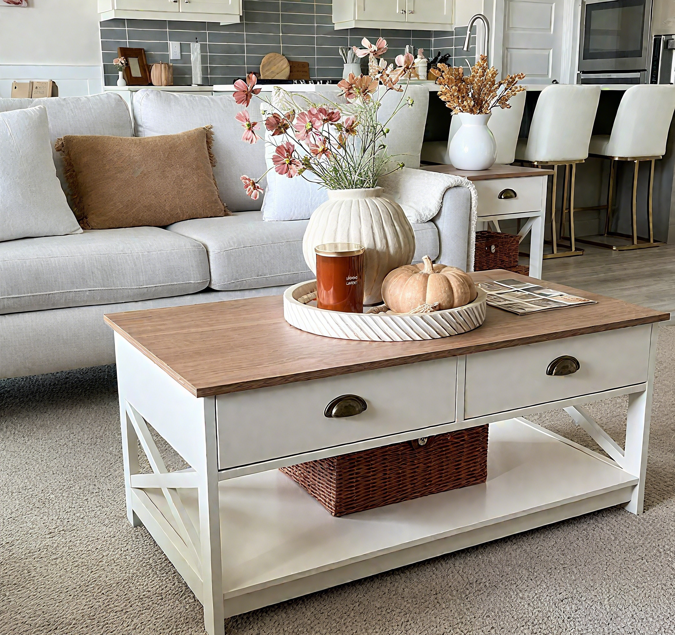 rectangle coffee table