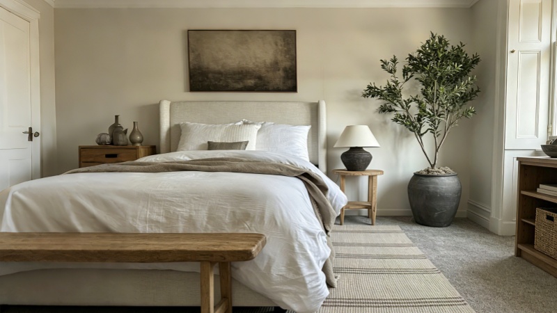 Organic Modern Bedroom | homeyfad