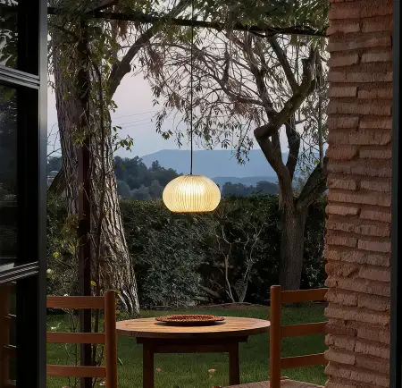 outdoor pendant light with lantern