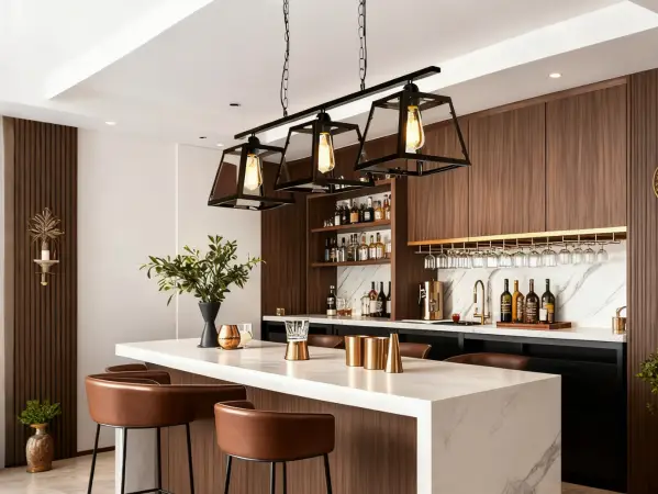 Industrial Pendant Light for Kitchen