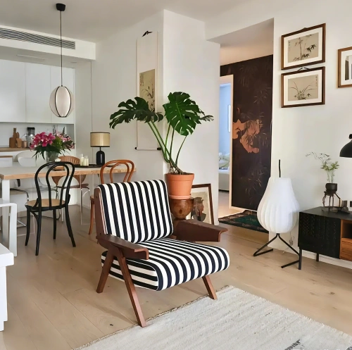 Fabric Accent Chair for Living Room