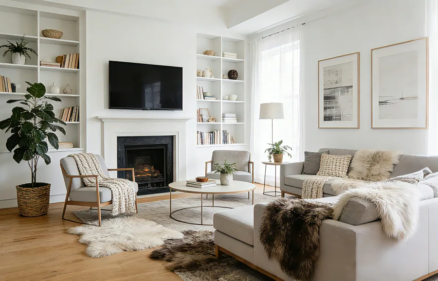 Scandinavian Style and Minimalism Style