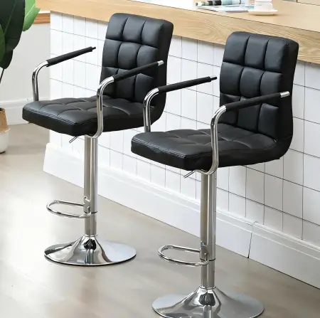 bar stool with back