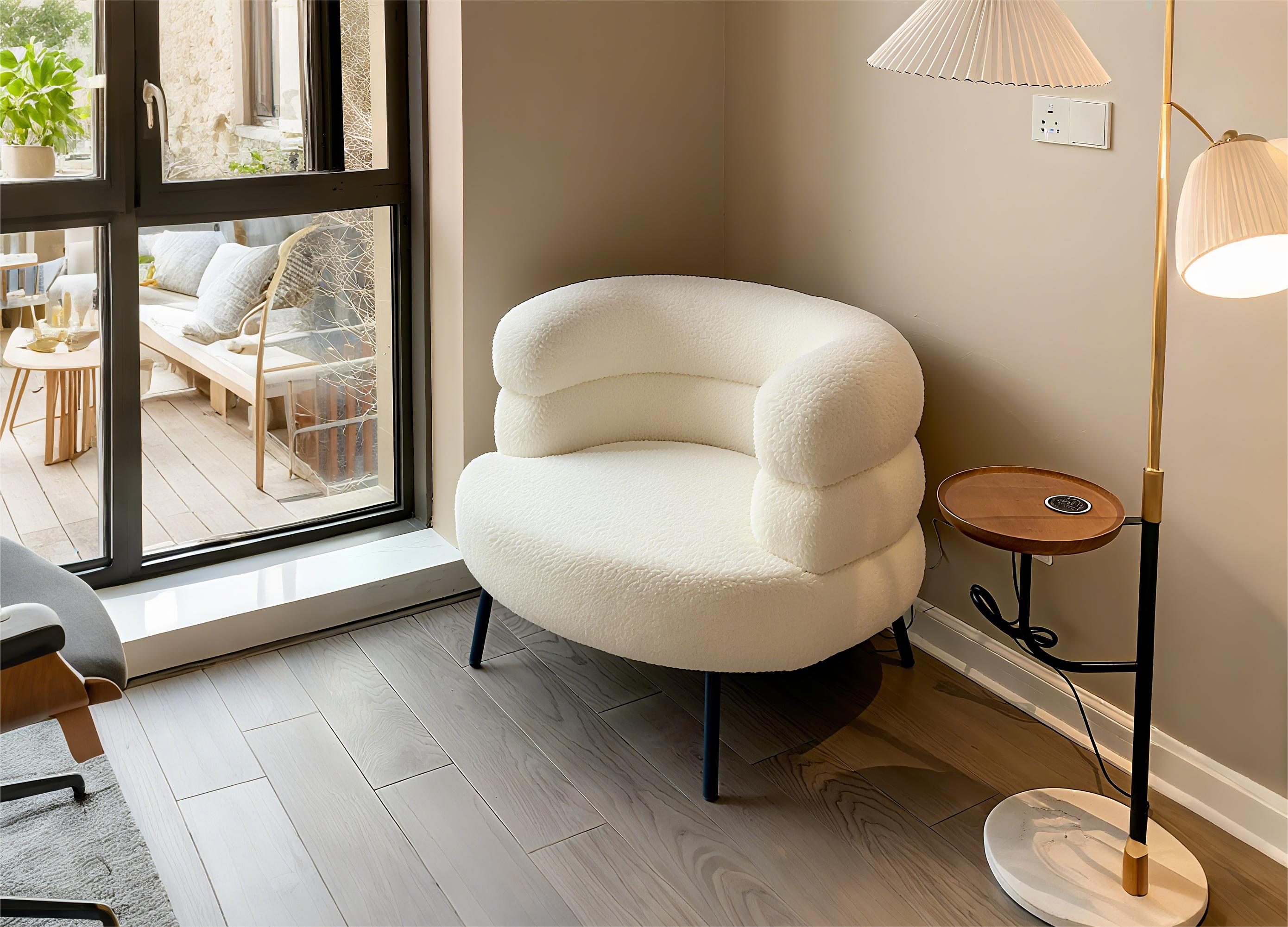 Bouclé Chair | homeyfad