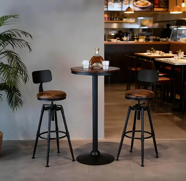 Homeyfad Adjustable Bar Stools