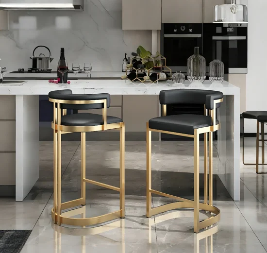 Luxury Gold Bar Stool | homeyfad