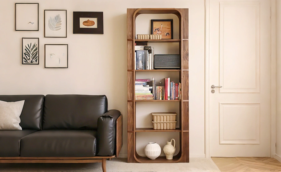 Living room bookcase