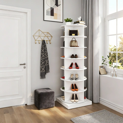 Rotating Shoe Rack